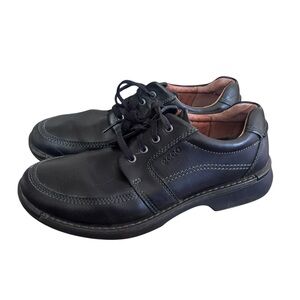 ECCO Men's Fusion II Tie oxford shoes in black leather
